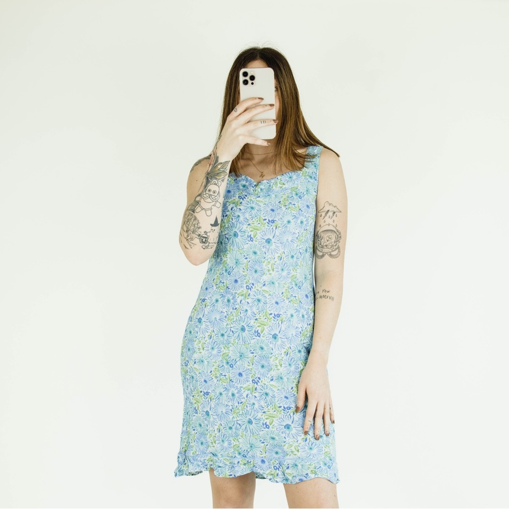 ann taylor floral mini dress